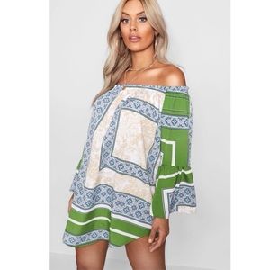 Off the Shoulder Tunic Dress!